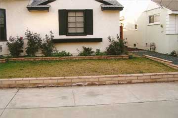 Before lawn installation
